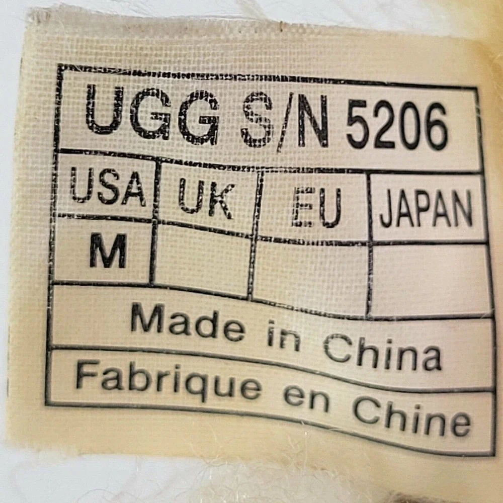 UGG Toddler Suede Bootie Unisex Chestnut Brown Size Medium 12-18 M Infant/Baby